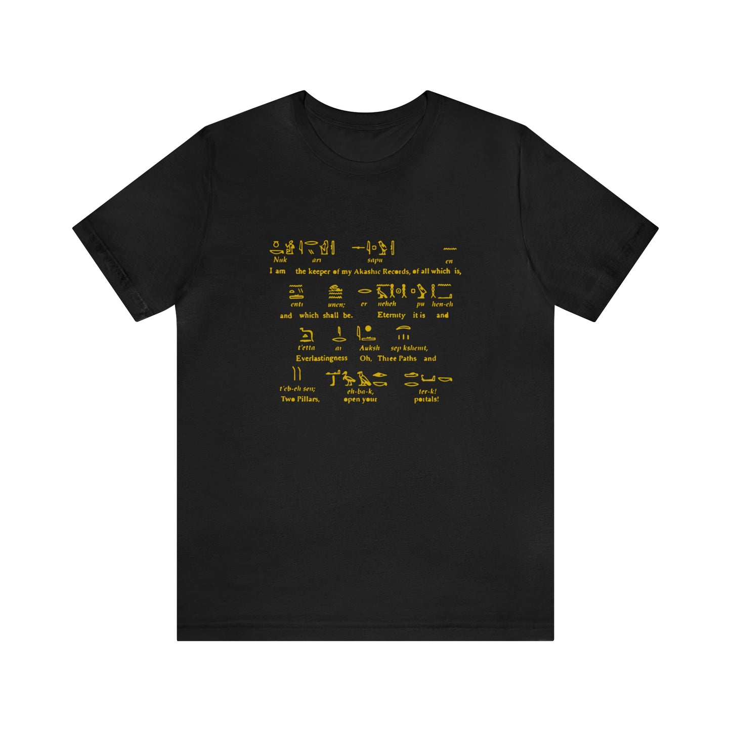 Kemetic Codes T-Shirt - Unisex